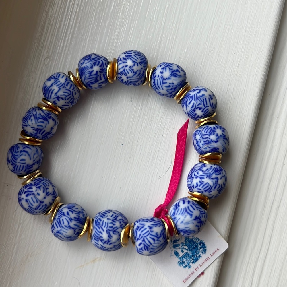 NWT Chinoiserie Bead Bracelet